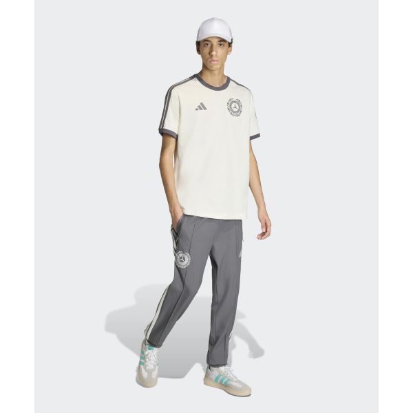 Adidas Mercedes - Amg Petronas Formula 1 Team Silver Arrows Icon Striped Fashion Loose Short Sleeve T-Shirt Men tops KE8275