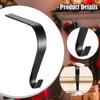 4 Pieces Christmas Stocking Holder Decorative Multi Uses Lightweight Party Supply Ornament Mantle