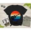 Vintage Retro Sunset Guitar T Shirt Guitarist Musician Lover Concert For Player Music Teacher Vintage Comfortable Soft