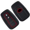 Silicone Car Key Case Cover Shell Fob For Toyota Prius Camry Corolla C-Hr Chr Rav4 Prado Accessories