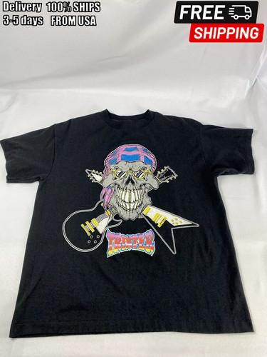 Trixter Rock Band Tour Skull Unisex Short Sleeve T Shirt Full Size S-5XL SE669