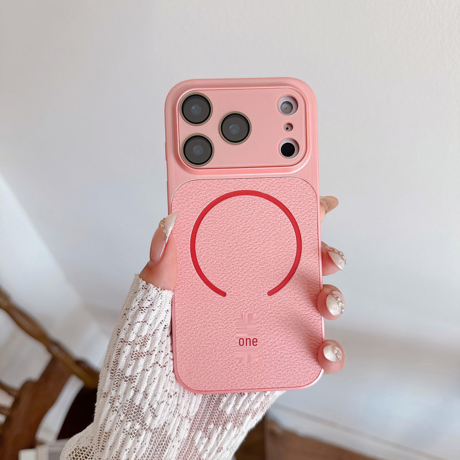 

iPhone 17 Pro Max Case: 17-in-1 Magnetic Anti-Fall Protective Cover with Lens Film 16 PRO розовый