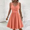 2026 New Cross-border Exclusive for Temu Amazon Spring and Summer Elegant European and American Style Sleeveless Dress Large Size Women's Clothing