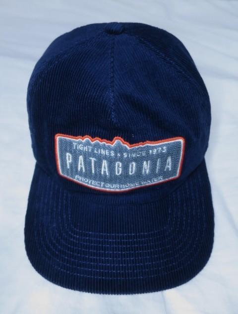 

[USED] Patagonia Navy Corduroy Cap for Surfing, 1973