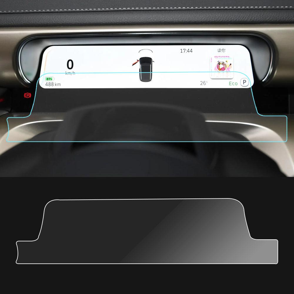 For Benz Smart 3 2023 2024 2025 Car Dashboard Screen Protector Toughened Glass Protective Film Sticker Car Styling Accessories