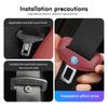 WET1 Car Seatbelt Buckle Protector Leather Anti Scratch Interior Guard For Volkswagen VW Passat Golf 4 5 6 Tiguan Polo Scirocco Jetta