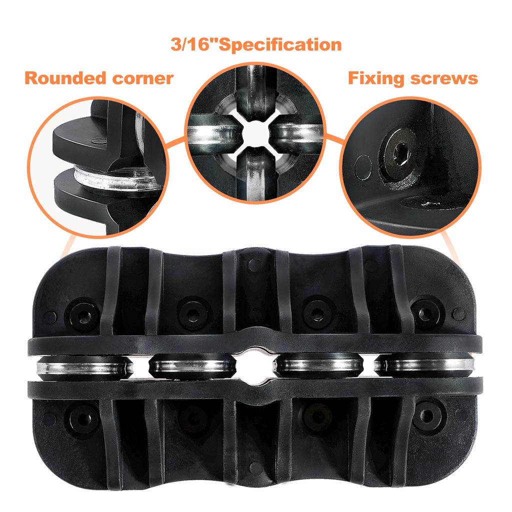 Ręczna prostownica do rurek 3/16 cala i 1/4 cala Metalowe narzędzie do prostowania rur Przenośna prostownica do przewodów hamulcowych i paliwowych Narzędzia ręczne