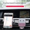 Rabbit Kawaii Car Phone Holder Dashboard Mount HandsFree Function for Safe  and Calling in Car