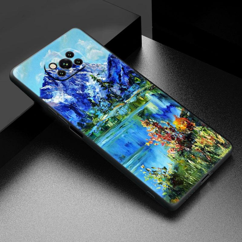 Schnee Berglandschaft Handyhülle für iPhone Samsung Galaxy Redmi Xiaomi Oppo OnePlus Note SA 7 8 9 10 11 12 13 14 20 21 22 23 53 54 Pro Max Ultra