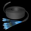 Cabo de Patch Cord de Fibra Óptica Blindado Monomodo de 8 Fibras para Exterior Hongji