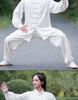 Liwu 2024 Cotton Linen Tai Chi Suit: Unisex Chinese-Style Martial Arts Wear for Spring/Autumn