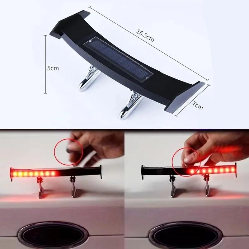 Universal Car Tail Wing Non Perforated Seagull Tail Car Wing GT Tail Spoiler Car Bumper Collision Avoidance Cars Accessories