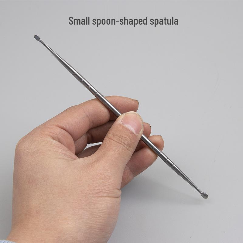 Ultra-Leichter Modellierton Set: 6 Werkzeuge aus Edelstahl für DIY Polymer- und Plastilinmodellierung