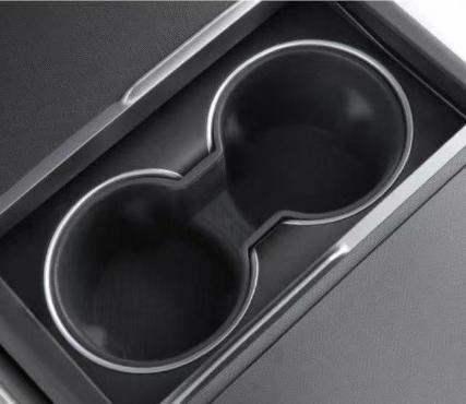 Suitable for Tesla Model Y Model 3 Refresh Version Center Console Water Cup Holder Limiter Interior Modified Storage Box Slot
