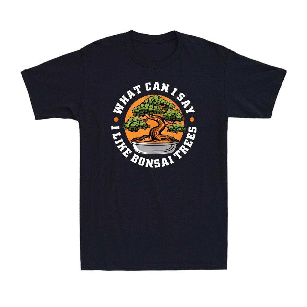 I Like Bonsai Trees Penjing Indoor Bonsai Bonsai Pots Bonsai Retro Men s T-Shirt S