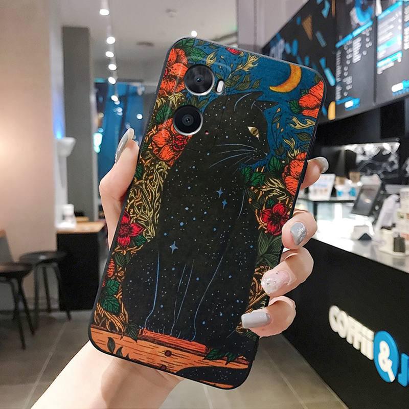 Art Cat Phone Case For OPPO Realme 10 Pro Plus GT 2 Pro X2 Pro XT C25S 8 7 6 Pro 6i GT Master C3 C21 C21Y X3 SuperZoom