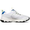 Skechers I-Conik Oreo Lima Burbuja Cómodas Versátiles Zapatillas de Caña Baja Estilo Papá Hombre Blanco Azul 8790091-WBLU