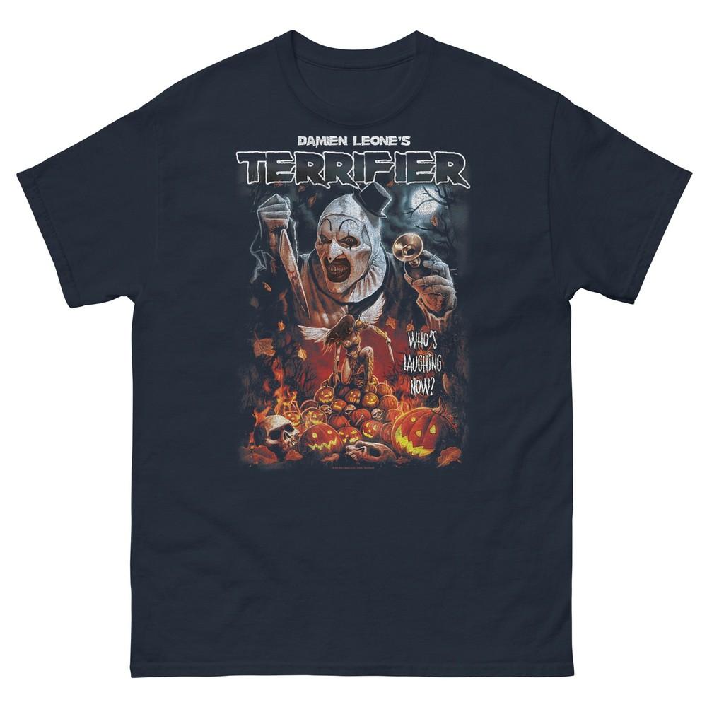Terrifier Art The Clown Halloween Poster Horror Movie Tshirt