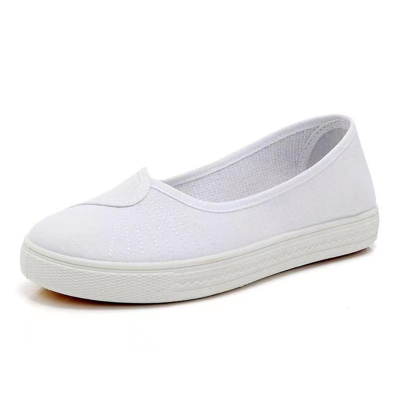Nurse Shoes Women's Work Shoes New Professional Shoes Women's Little White Shoes Old Beijing Cloth Shoes Flat Women's Shoes Dance Shoes