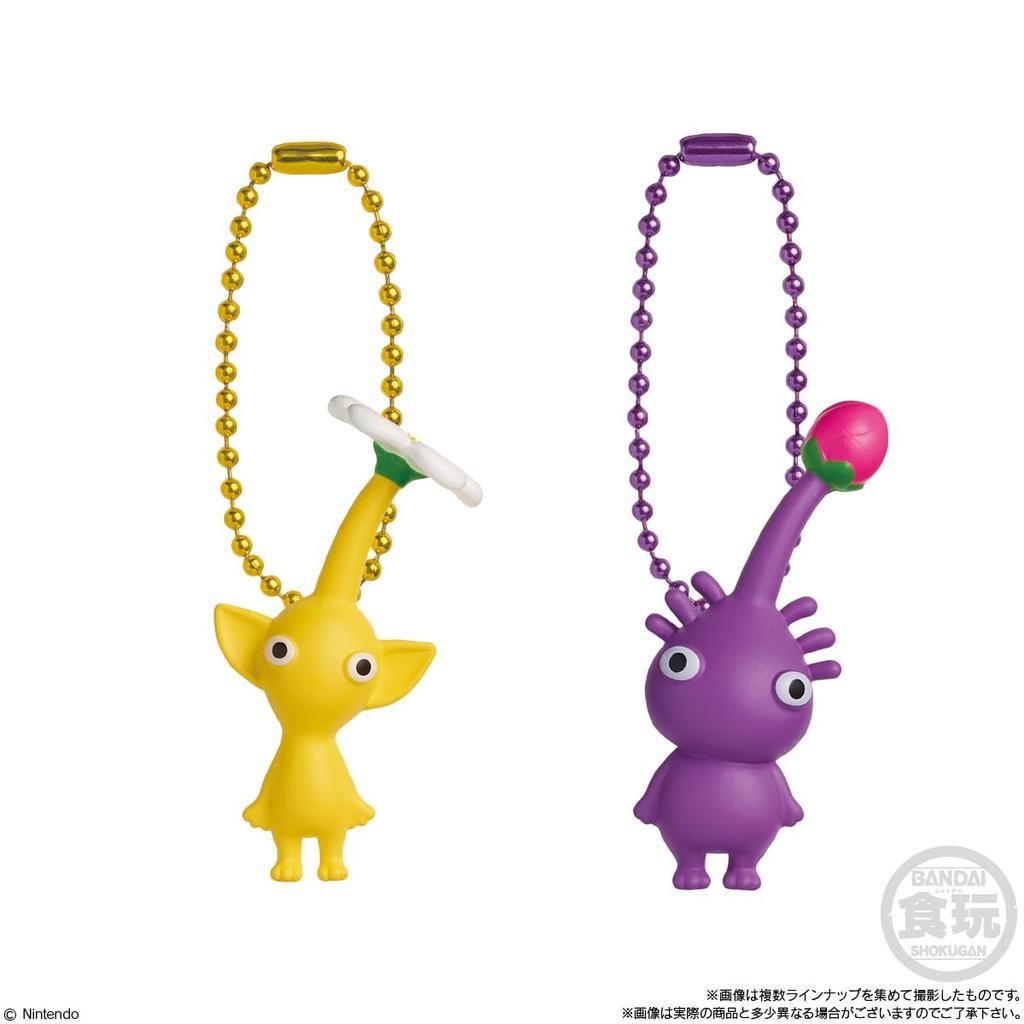 BANDAI Pikmin Mascot Fruit Gummy 2 Box & 12-piece (Candy Toy)