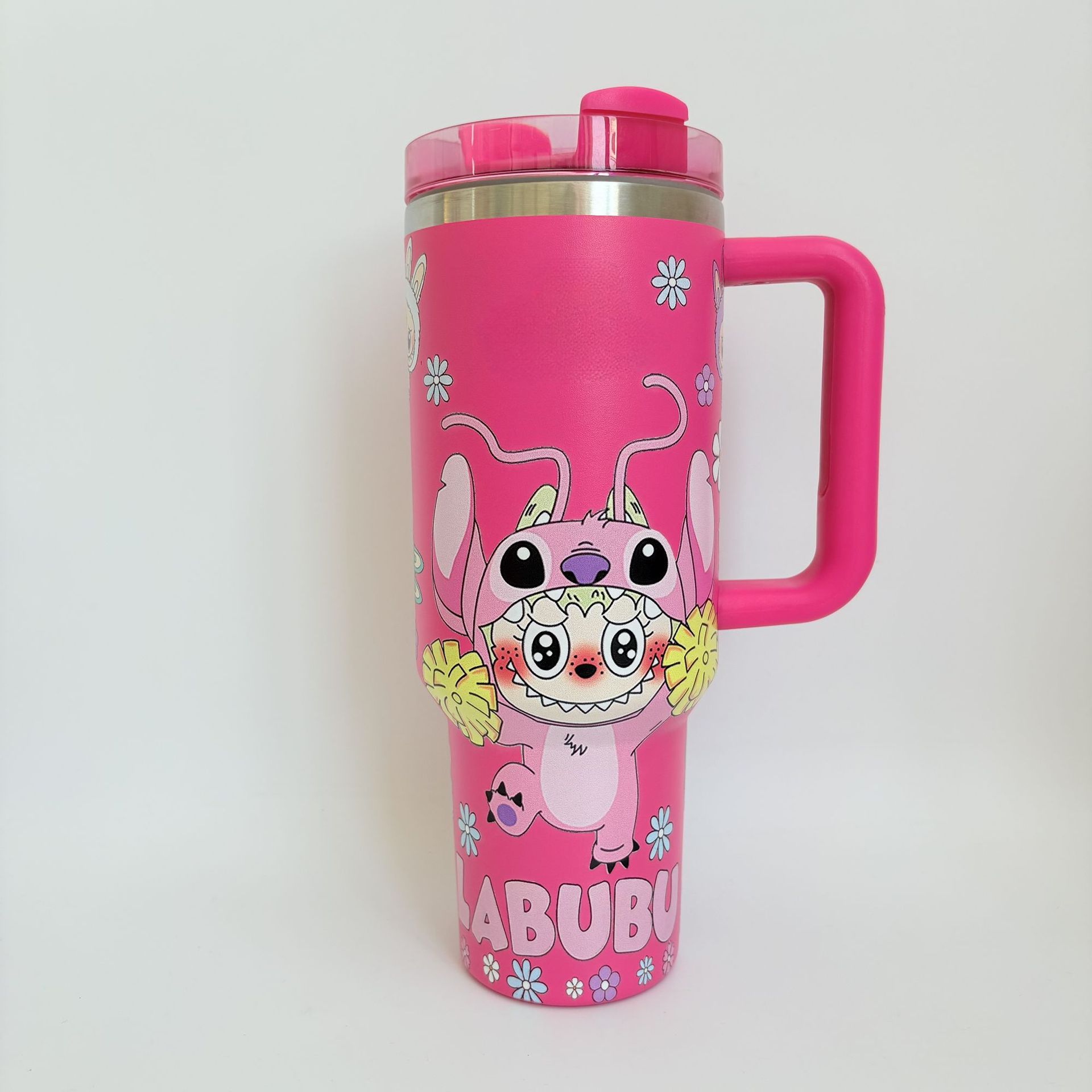 

40OZ Handle Cup 304 Stainless Steel Bingba Cup Portable Thermos Cup Car Cup 40oz-1180ml