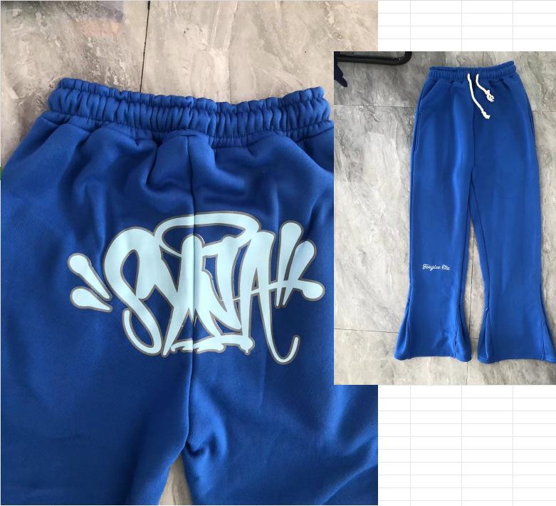 Synaworld Zweiteiler-Set aus Hoodie und Jogginghose, Y2k-Buchstabenstickerei, übergroßer Hoodie-Jogginghosen-Satz
