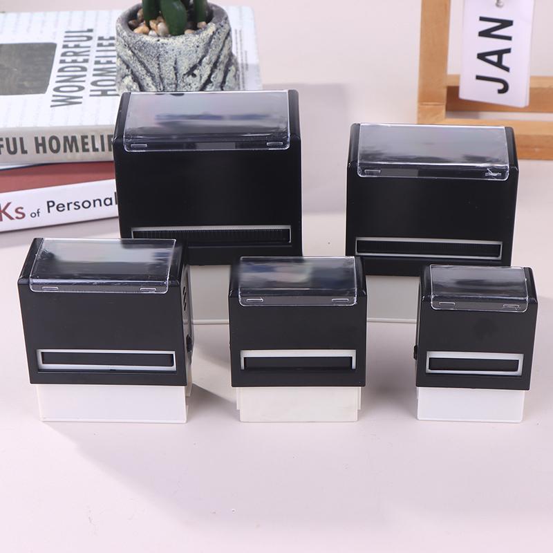 Kendinden Mürekkepli Damga Kişiye Özel Kendinden Mürekkepli İş Adresi Mühür Mumu İsim El Sanatları Kişiselleştirilebilir Damgalar