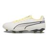 Puma King Pro FG AG Voltage Pack Men Sneakers Cream Alpine-Snow Asphalt 107566-03