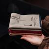 Japanese Tea Towels: Absorbent Cotton & Linen Rags, Embroidered Fabric, Thickened Cloth Pads, No Shedding