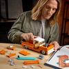 Mattel Hot Wheels Elite Series Custom '62 Chevrolet Pickup Building Set 858 Pieces Realistic Details for Adults and Kids 10+