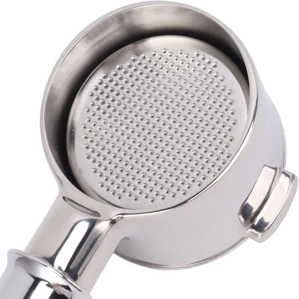 2 Ears Design 51mm Coffee Portafilter Wood Handle Single Layer Portafilter  Espresso Making