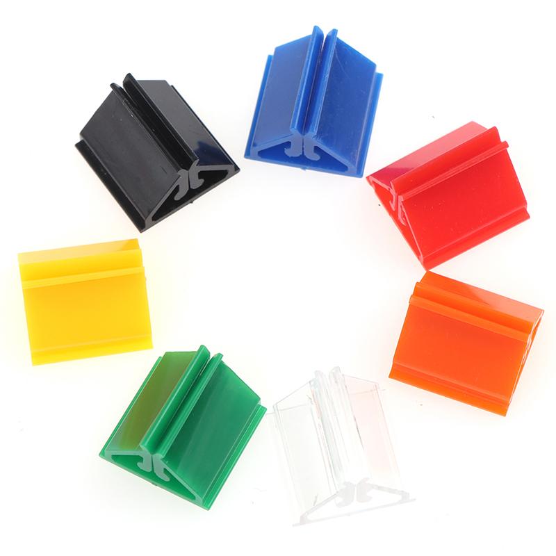 50Pcs Spiel Karte Steht Brettspiel Stücke Kunststoff Karten Basis Stehen