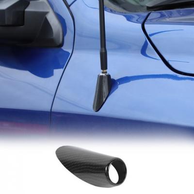 Moulure de base d'antenne en fibre de carbone Couvercle décoratif Garniture Pour Dodge RAM 1500 2010-2017