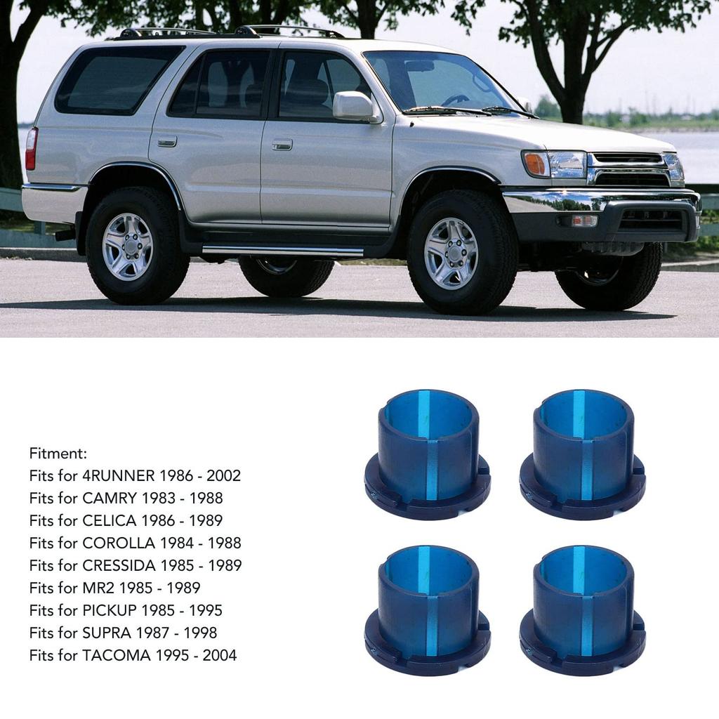 4 Pieces Shifter Cable Bushing Kit, KIMISS 90385‑11003 Auto Shift Lever Linkage Bushing Auto