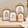 Retro Picture Frame Antique Ornate Photo Frame for Tabletop Wall Hanging Decorative Photo Frame for Home Photo Gallery