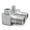 1Pcs For LSX LS3 Engine Swap Conversion A/C Line Compressor Adapter Fitting