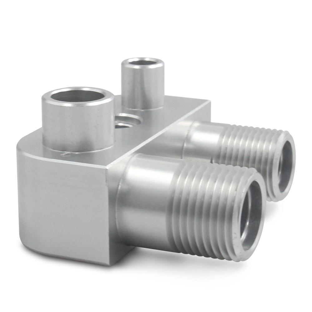 1Pcs For LSX LS3 Engine Swap Conversion A/C Line Compressor Adapter Fitting