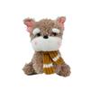 New Year Scarf Schnauzer Dog Doll Children's Gift Puppy Plush Toy 8 Inch Doll Machine Doll