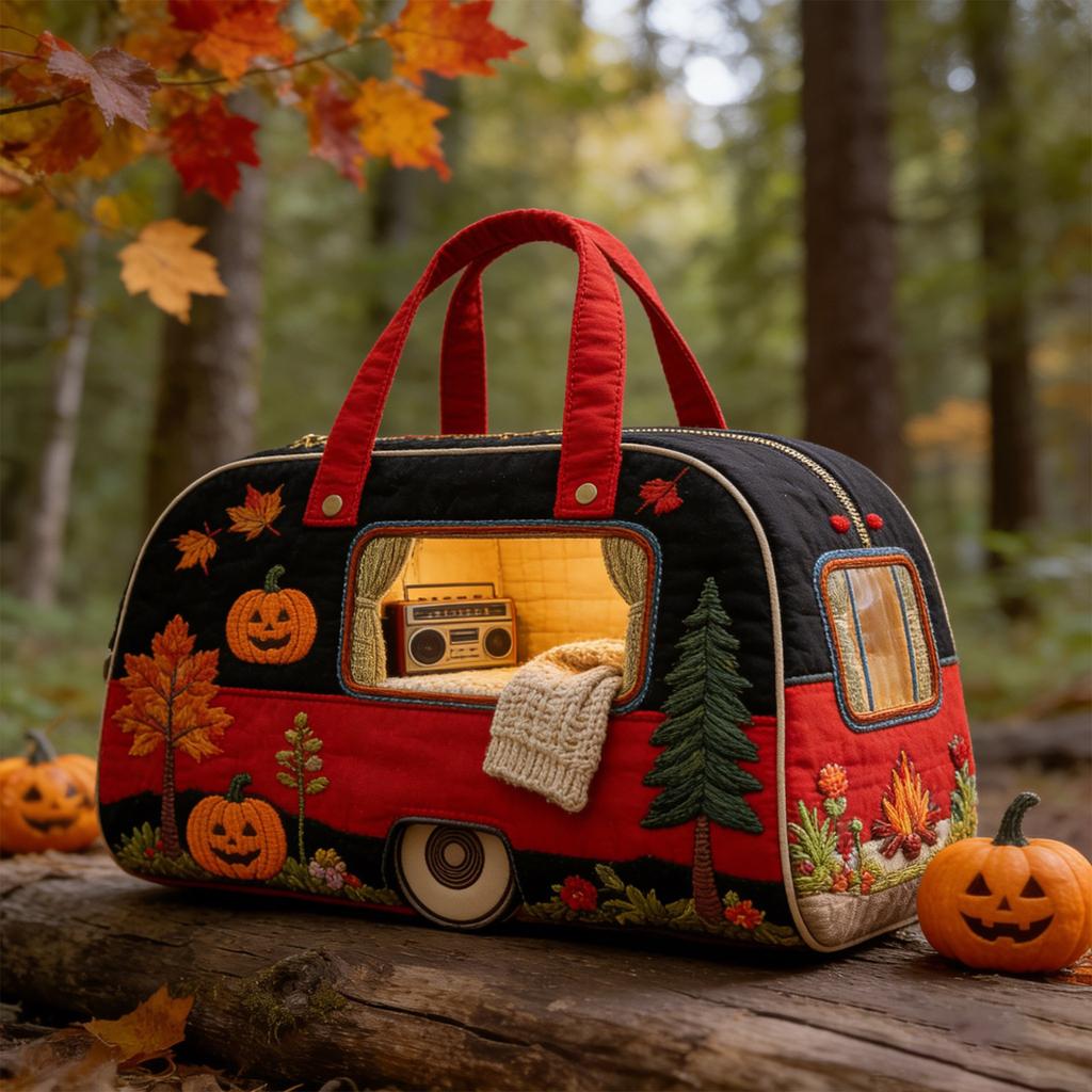 3D Chicken Series Quilted Pleated Cotton Travel Bag Fashion Printed Ladies Yoga Bag Handbag