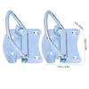 2 Pcs Thicken Ring Pull Chest Handle Stainless Steel Bee Frame Gripper Beehive Handle  Box Chest