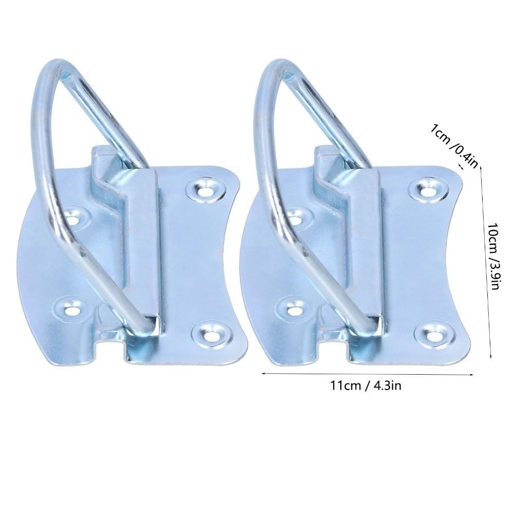 2 Pcs Thicken Ring Pull Chest Handle Stainless Steel Bee Frame Gripper Beehive Handle  Box Chest