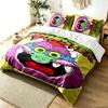 My Pet Monster 3pc Duvet Cover Set Simple Modern Bedding Set Wrinkle Resistant Soft Fabric All Season Use a Perfect Gift