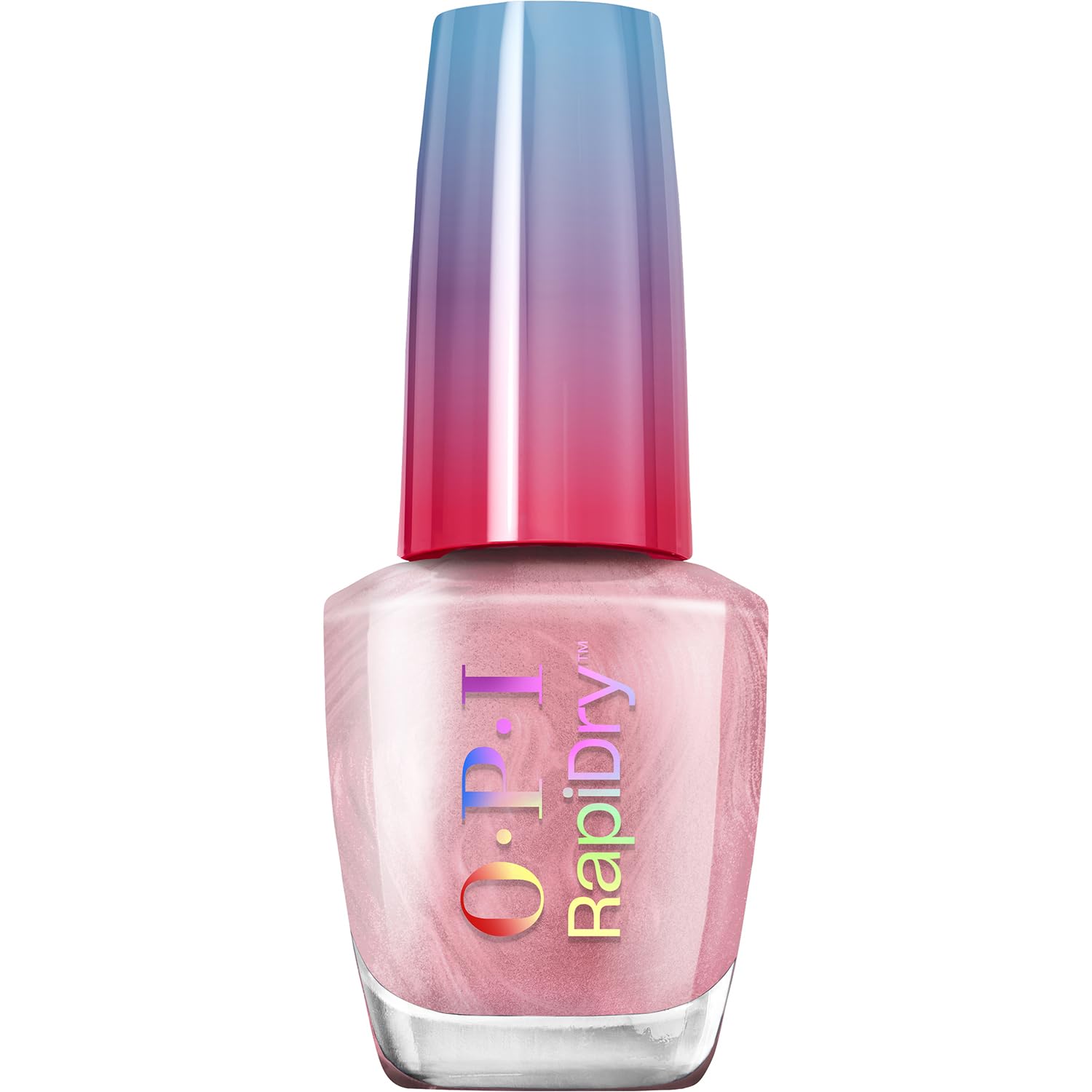

OPI Rapid Dry Nail Pink 9mL Perfect as a Gift Polish, Smudge-Resistant, Pearl, (Rapidry RD0011) -