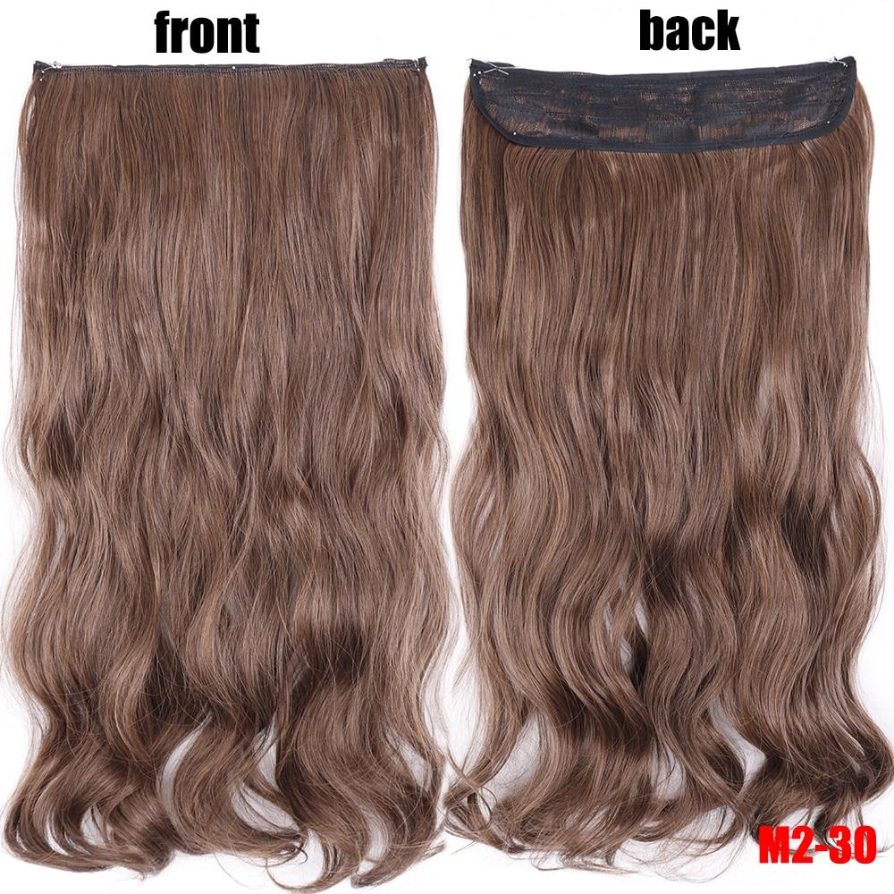 XINRAN 22-дюймова модна жіноча перука з невидимою волосінню для нарощування волосся, стійка до високих температур, синтетична хвиля без застібок