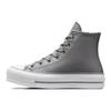 Converse Chuck Taylor All Star Comfortable and Versatile Trendy Non-slip High-top Skate Shoes Unisex Gray