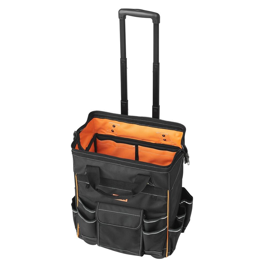 Rollende Werkzeugtasche 25 Taschen Robuste Rollende Werkzeugtasche auf Rädern