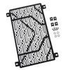 Cooler Grille Guard Motorcycle Radiator Protector Black Aluminum for Kawasaki Ninja400 Ninja250 2018 2019