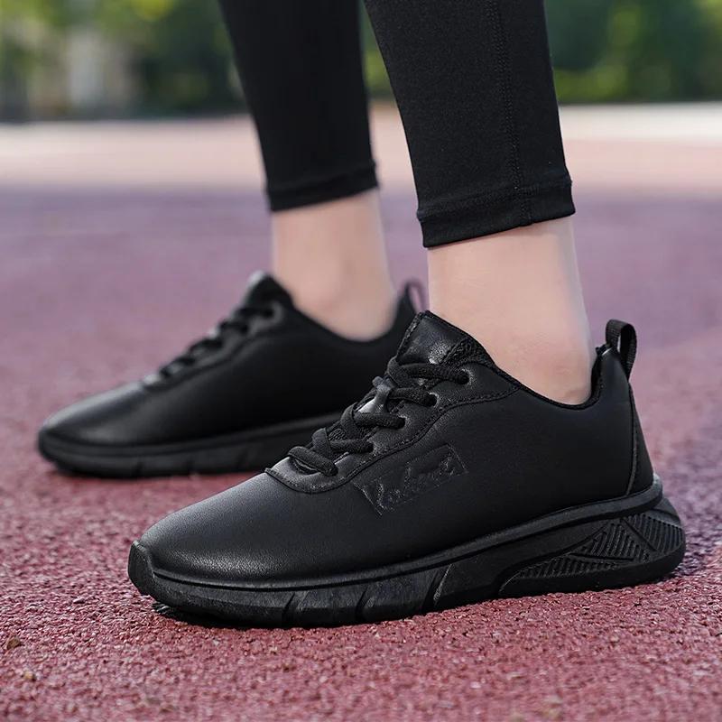 

Пара стиль черные женские кроссовки PU вулканизированные туфли для женщин дышащая обувь большой размер 47 низкие женские кроссовки для бега 36