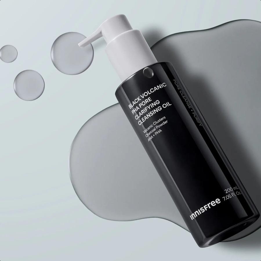 INNISFREE Black Volcanic PHA Pore Cleansing Oil 200ml Pore Cleansing Oil 200ml