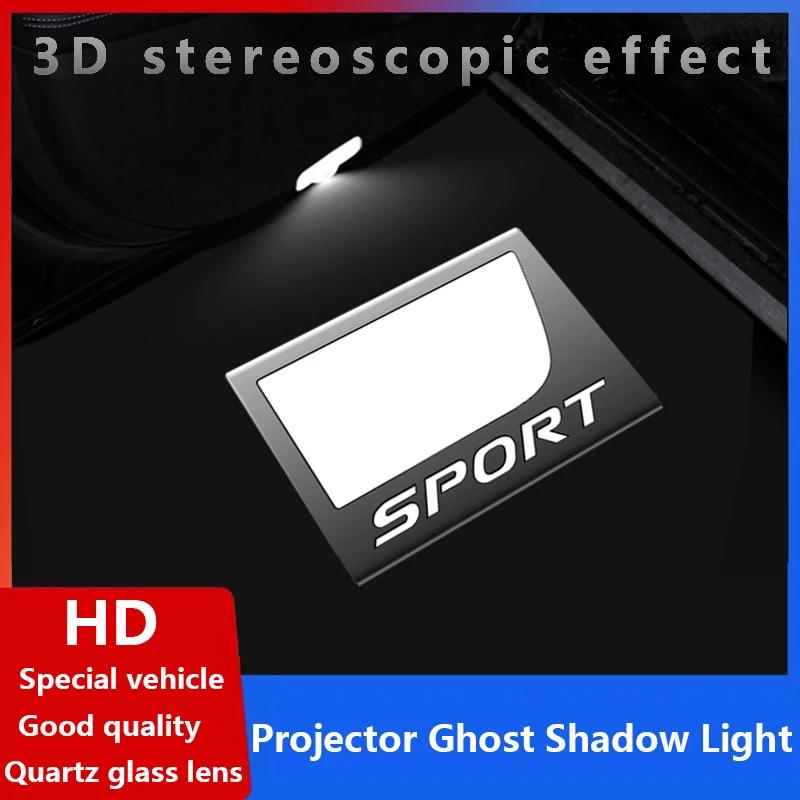 For LEXUS ES RX LS LX UX IS GS GX LM LC Door Welcome Shadow Light Ghost Modification Decorative Laser Projection Lamp Glass Lens WU5